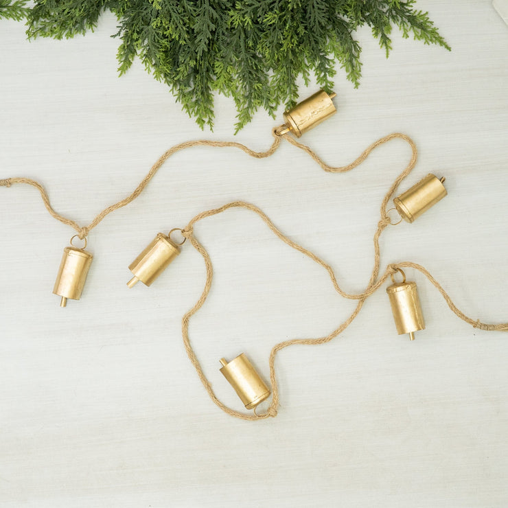 Guirnalda de Campanas Doradas Largas - ambientihonduras