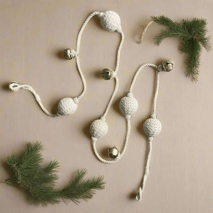 Guirnalda De Tela Ivory - ambientihonduras