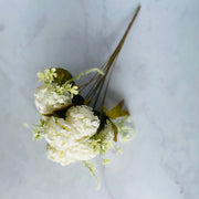 Hortensia Pompon Off White - ambientihonduras