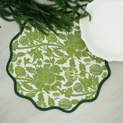 Individual & Servilleta Hojas Verdes - ambientihonduras