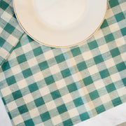 Individual Verde Cuadriculado - ambientihonduras