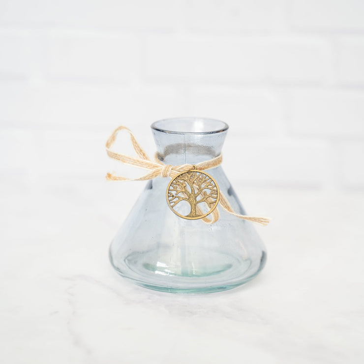 Jarrón Gris Mini - ambientihonduras