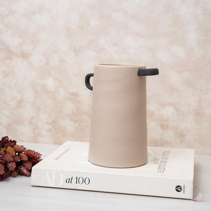 Jarron Khaki Con Agarradera Café - ambientihonduras