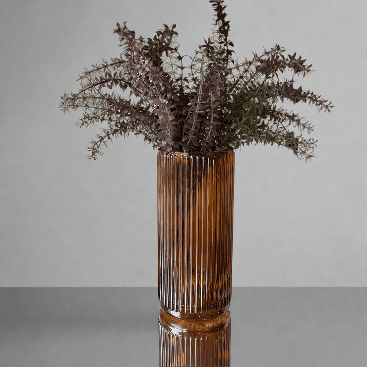 Jarrón Naranja Quemado - ambientihonduras