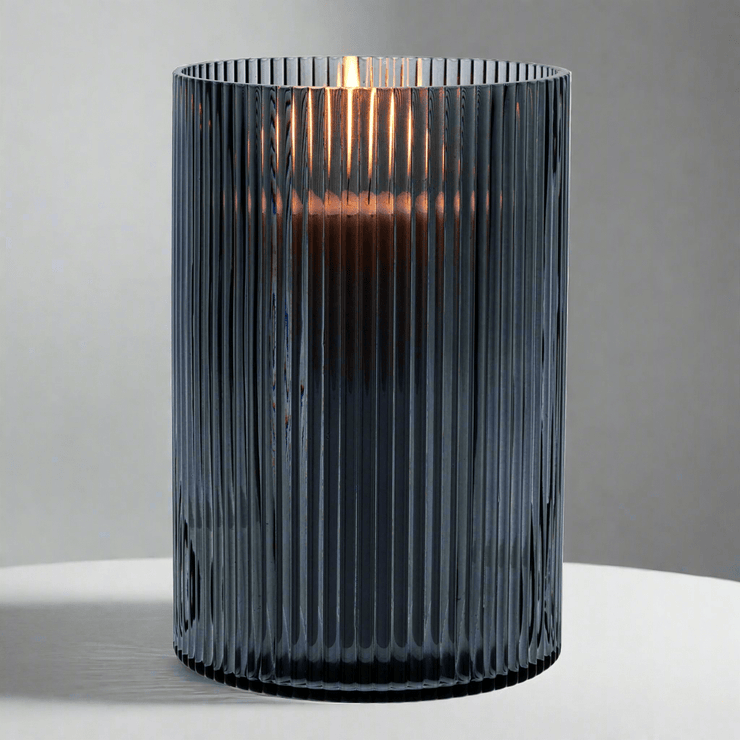 Jarrón y/o Candelabro Ahumado - ambientihonduras