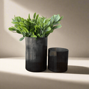 Jarrón y/o Candelabro Ahumado - ambientihonduras