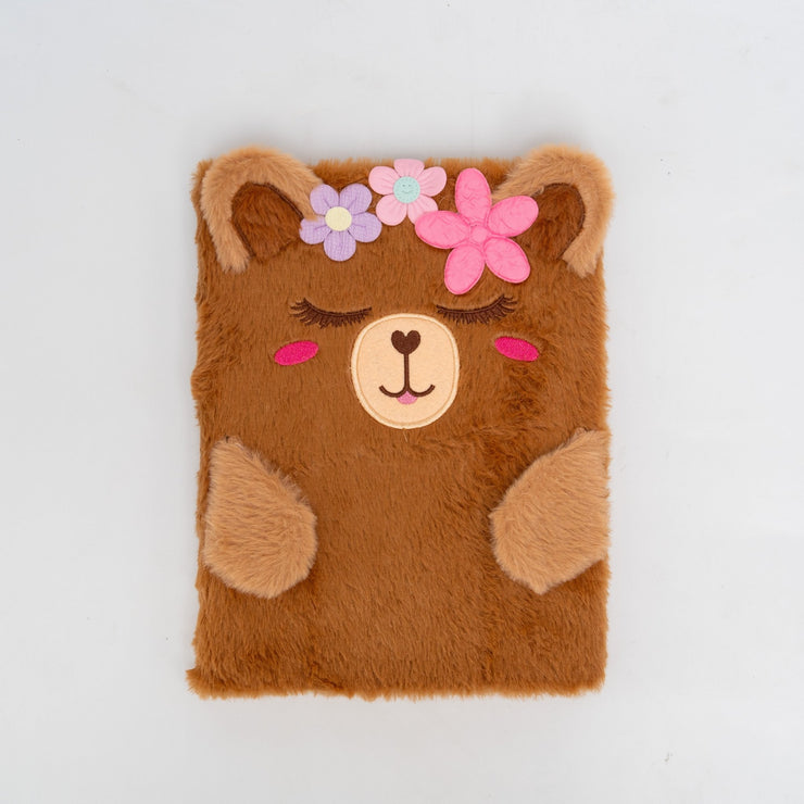 Libreta Boucle Osita Café - ambientihonduras