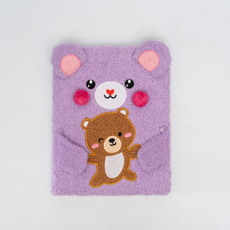 Libreta Boucle Osita Lila - ambientihonduras