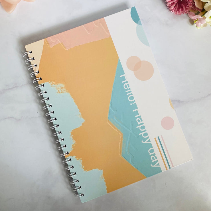 Libreta Happy Day Tonos Azules - ambientihonduras