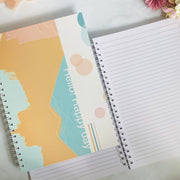 Libreta Happy Day Tonos Azules - ambientihonduras