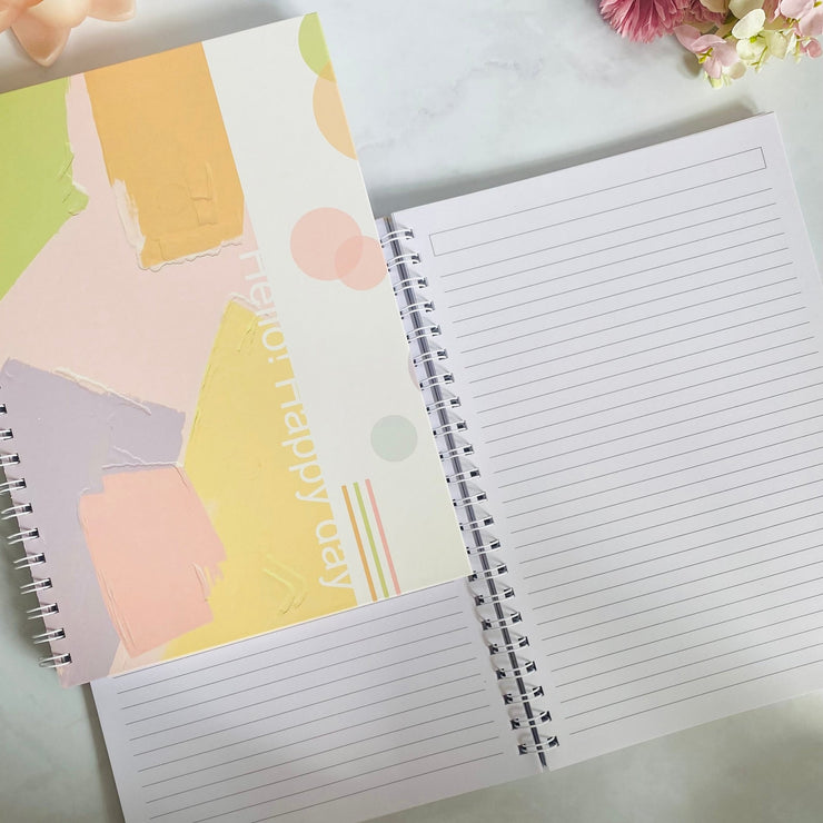 Libreta Happy Day Tonos Rosas - ambientihonduras