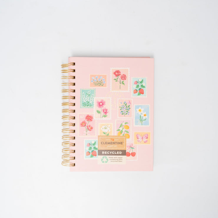 Libreta retro con Estampillas - ambientihonduras