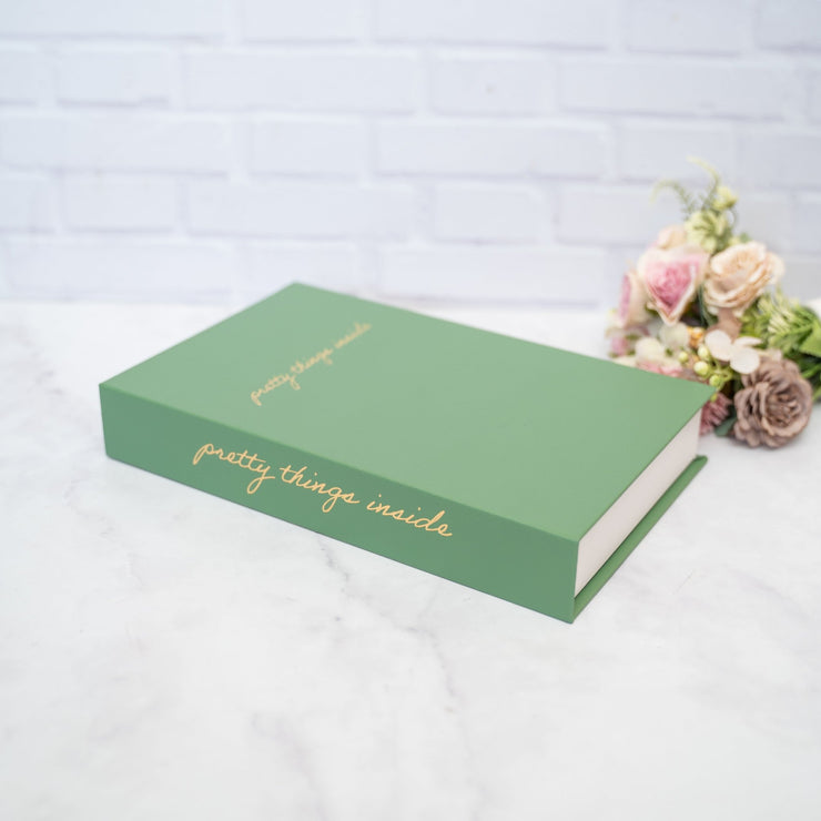 Libro decorativo Verde - ambientihonduras