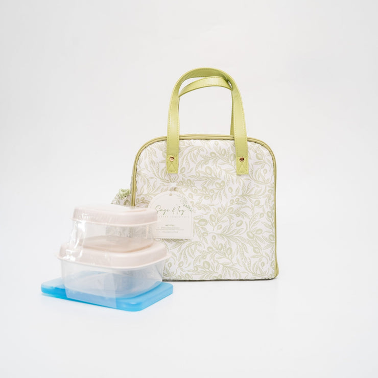 Lonchera Verde Olivos + Contenedores - ambientihonduras