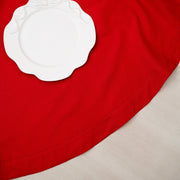 Mantel Rojo Tradicional Redondo - ambientihonduras