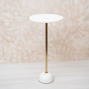 Mesa Auxiliar Base de Mármol - ambientihonduras