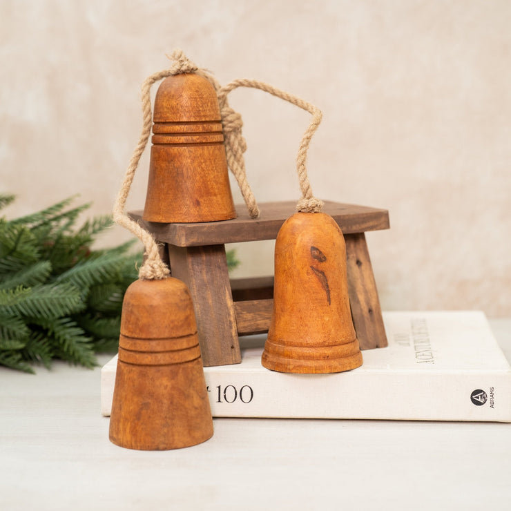 Nudo de 3 Campanadas de Madera - ambientihonduras