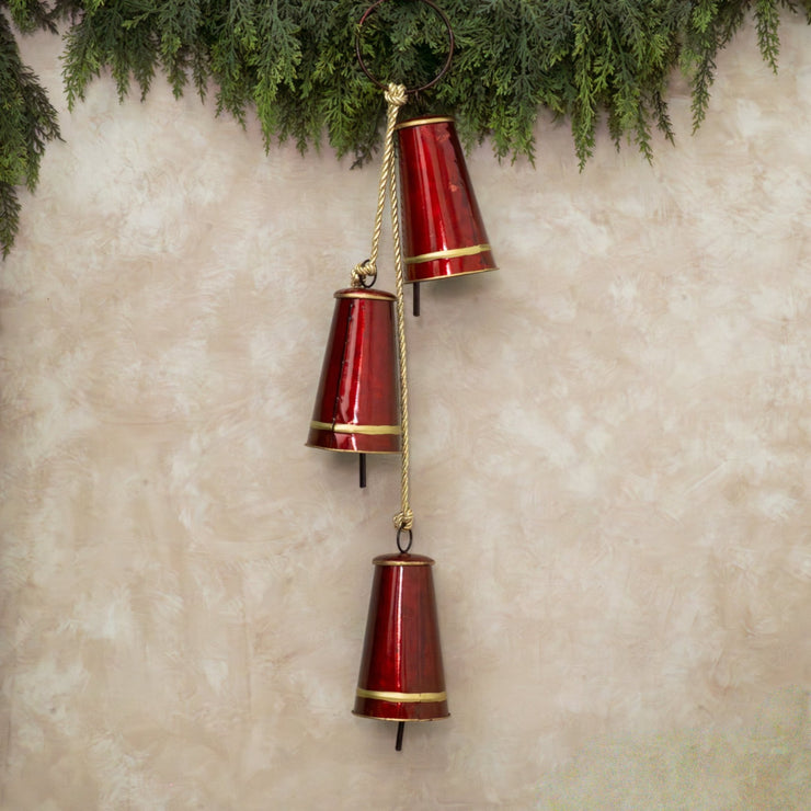 Nudo de 3 Campanas Rojas - ambientihonduras