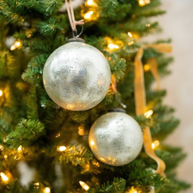 Pelota Dorada de Vidrio Texturizada - ambientihonduras