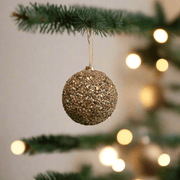 Pelota Dorada Escarchada - ambientihonduras