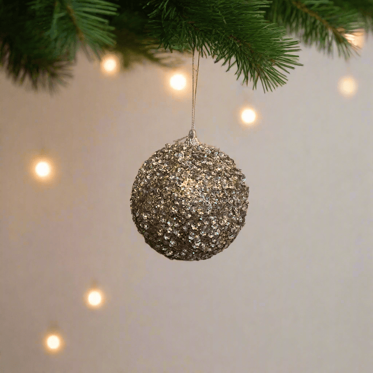 Pelota Dorada Escarchada - ambientihonduras