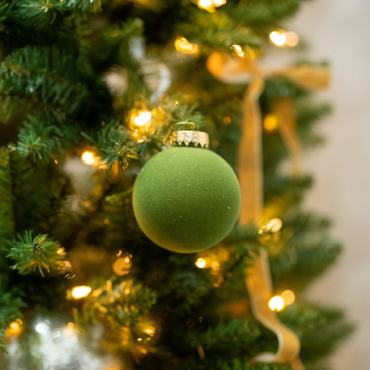 Pelota Velvet Verde Sage - ambientihonduras