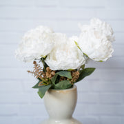 Peonia Blanca Grande - ambientihonduras