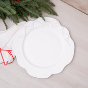 Plato Base Blanco Con Chongo - ambientihonduras