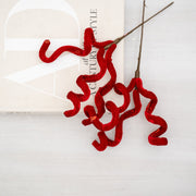 Rama espiral roja velvet - ambientihonduras