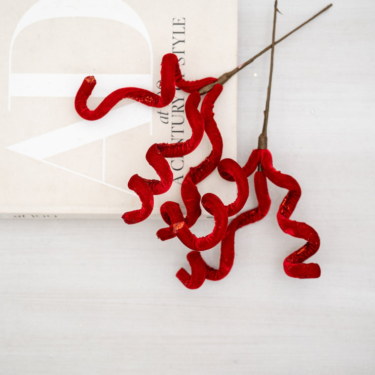 Rama espiral roja velvet - ambientihonduras