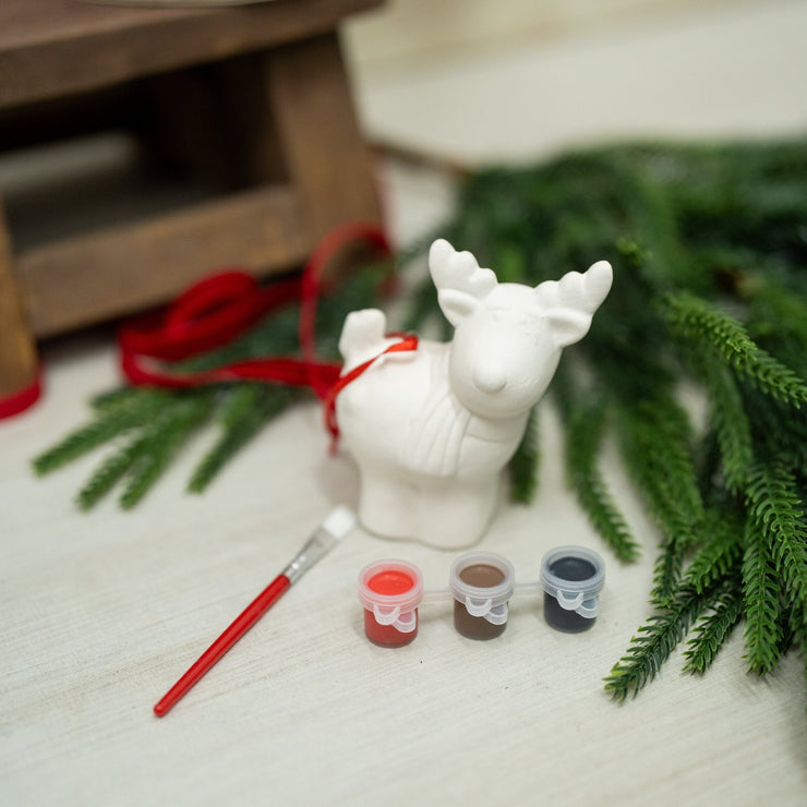 Reno de Yeso para Colorear - ambientihonduras