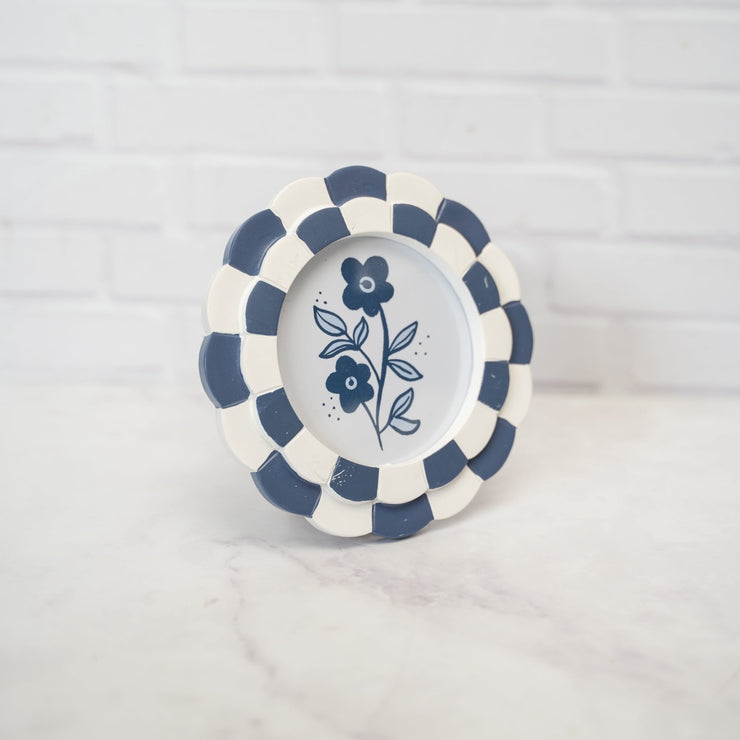 Retratera Azul Cuadriculada - ambientihonduras