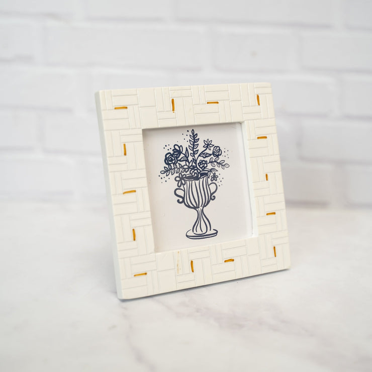 Retratera Blanca Cuadrada - ambientihonduras