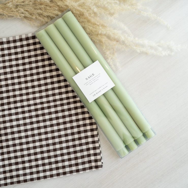Sage Taper Candle - ambientihonduras