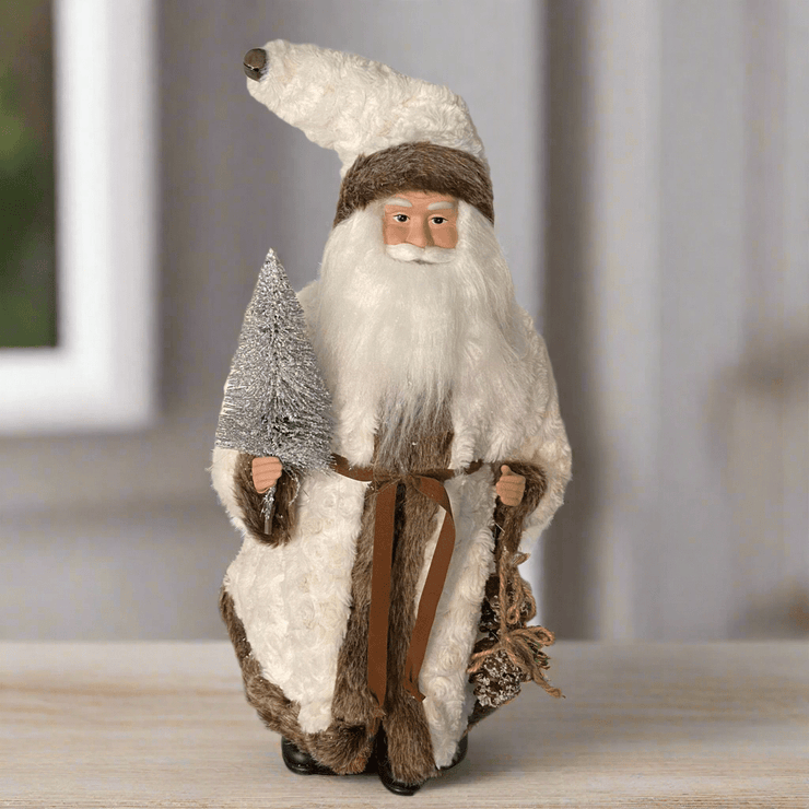 Santa de Felpa Color Ivory - ambientihonduras