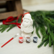 Santa de Yeso para Colorear - ambientihonduras