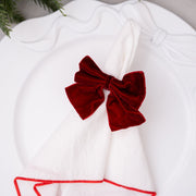 Servilleteros Chongo Rojo Borgoña - ambientihonduras