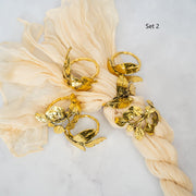 Servilleteros Dorados Varios - ambientihonduras