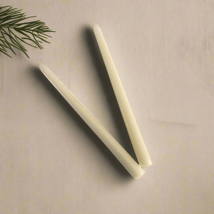 Set de 2 Velas Ivory Largas - ambientihonduras