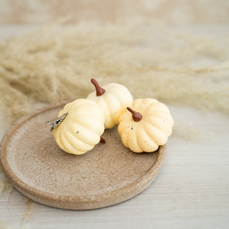 Set de 3 Calabazas Mini Ivory - ambientihonduras