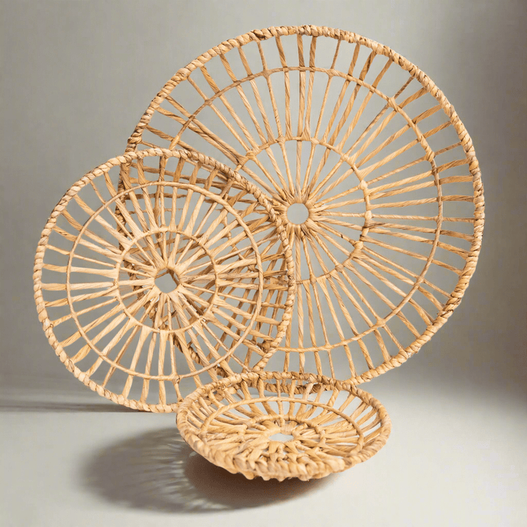 Set de 3 Canastas Decorativas - ambientihonduras