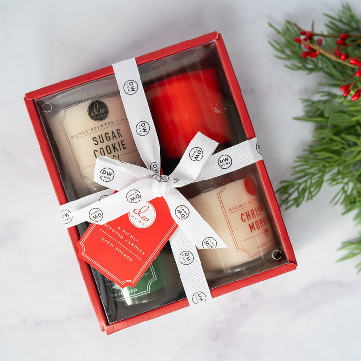 Set de 4 Velas Navideñas - ambientihonduras