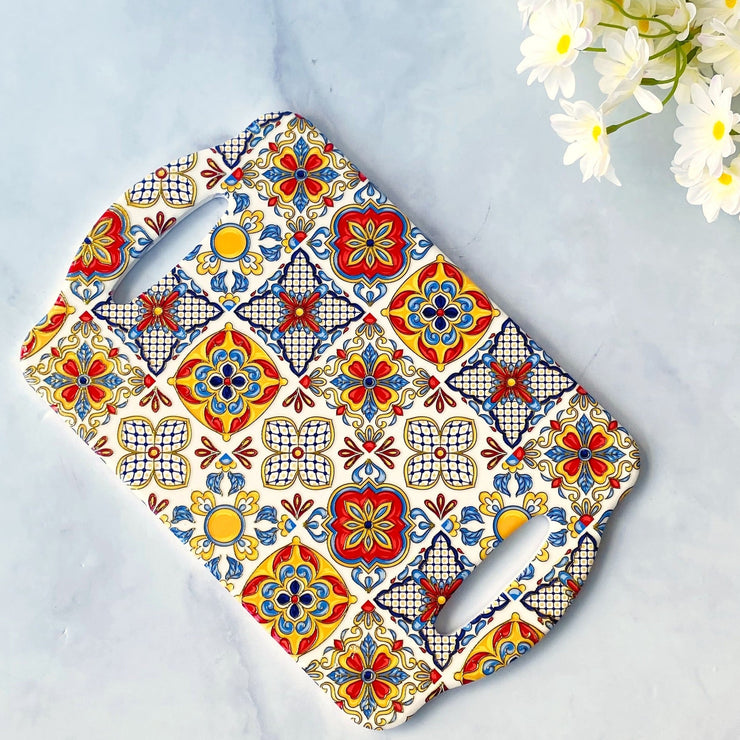 Tabla Decorativa Estilo Talavera - ambientihonduras