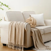 Throw Beige - ambientihonduras