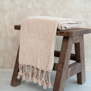 Throw Beige - ambientihonduras