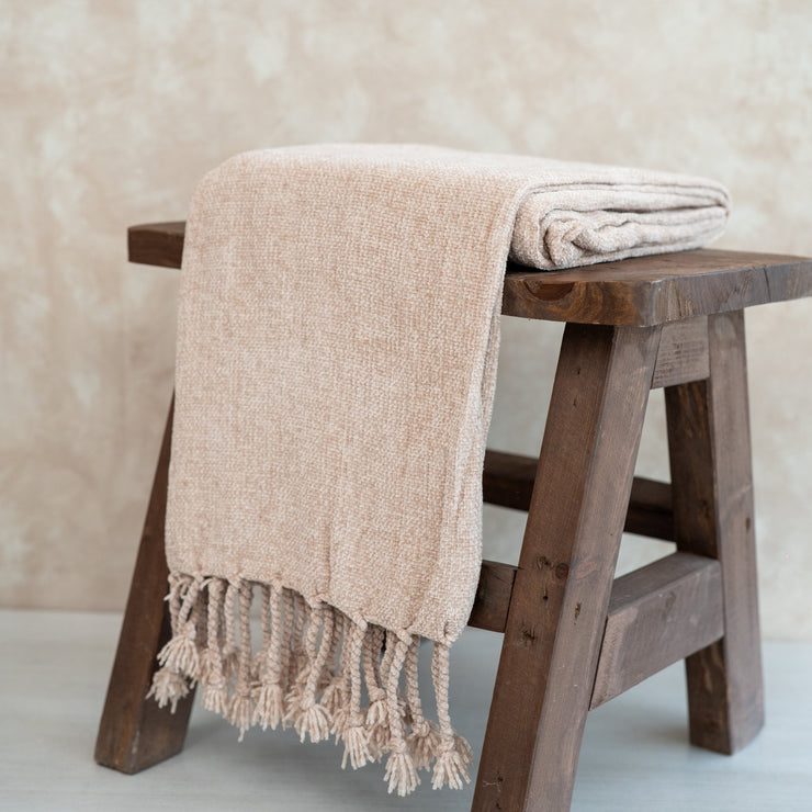 Throw Beige - ambientihonduras